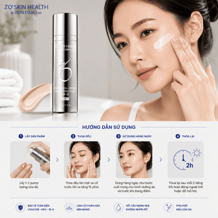 Kem chống nắng tác động kép ZO Skin Health Sunscreen+ Primer SPF 30