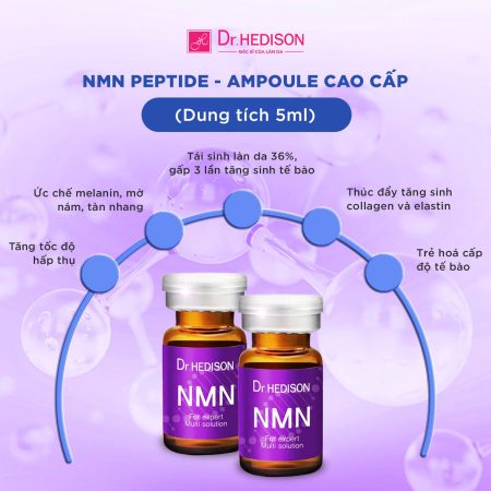 Huyết thanh trẻ hoá, khoẻ da Dr.Hedison NMN Peptide
