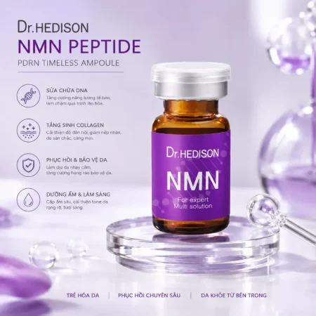 Huyết thanh trẻ hoá, khoẻ da Dr.Hedison NMN Peptide