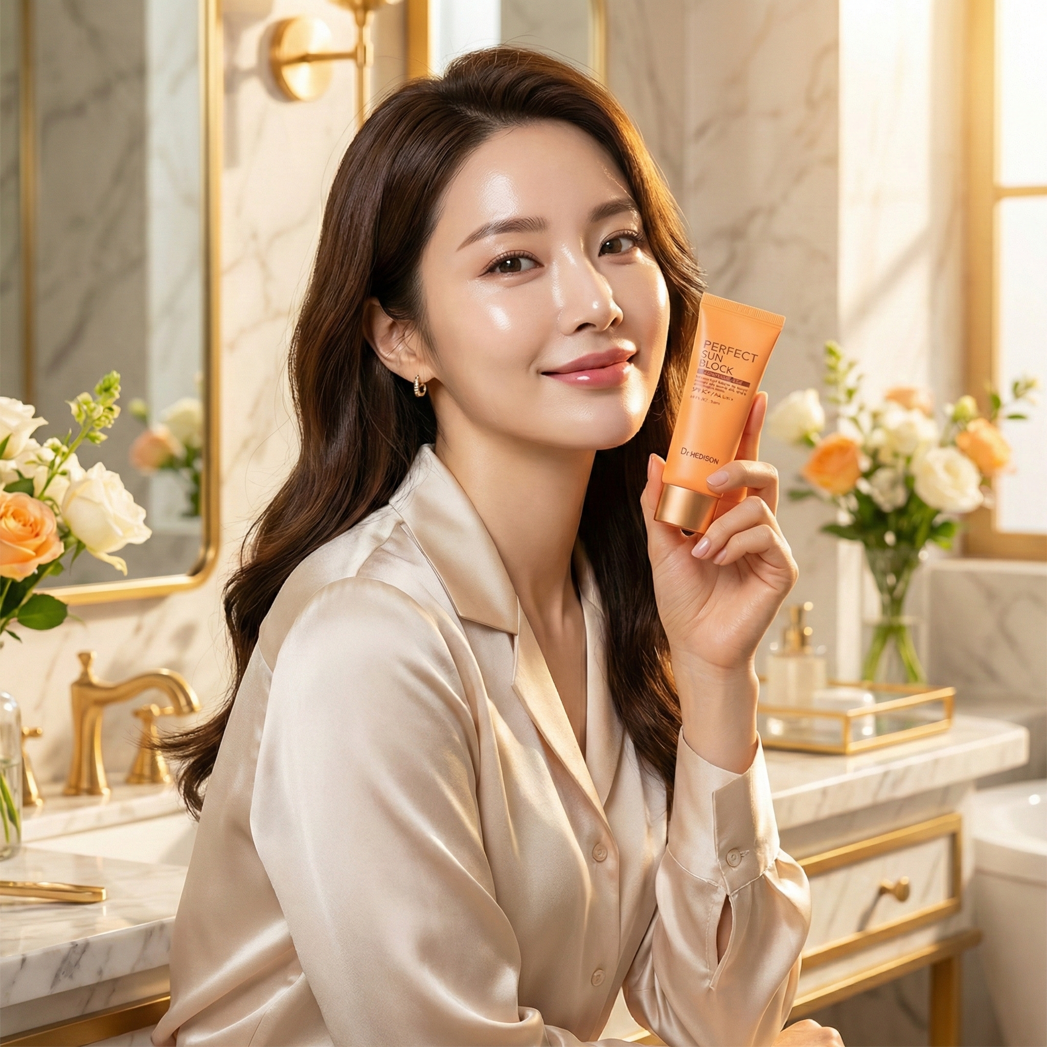 Kem chống nắng không trôi Dr.Hedison Perfect Sun Block