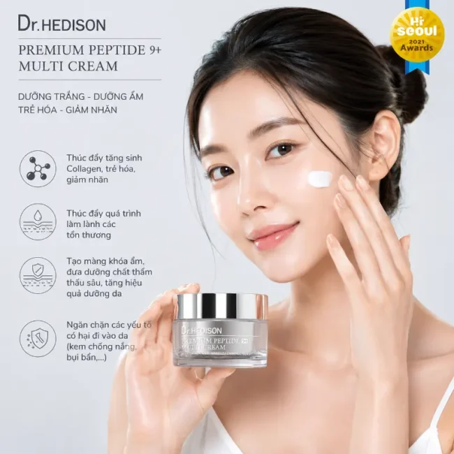 Kem dưỡng cao cấp Dr.Hedison Premium Peptide 9+