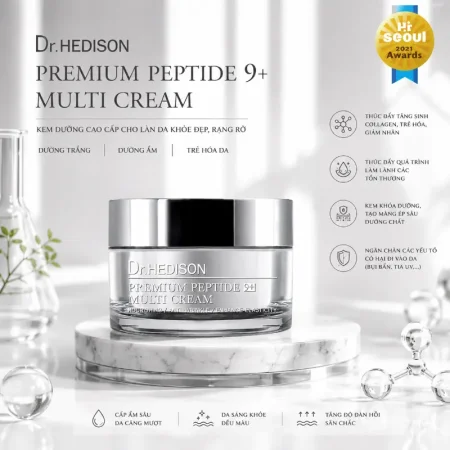 Kem dưỡng cao cấp Dr.Hedison Premium Peptide 9+