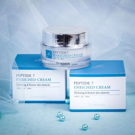 Kem dưỡng giảm nếp nhăn Dr.Hedison Peptide 7 Enriched Cream