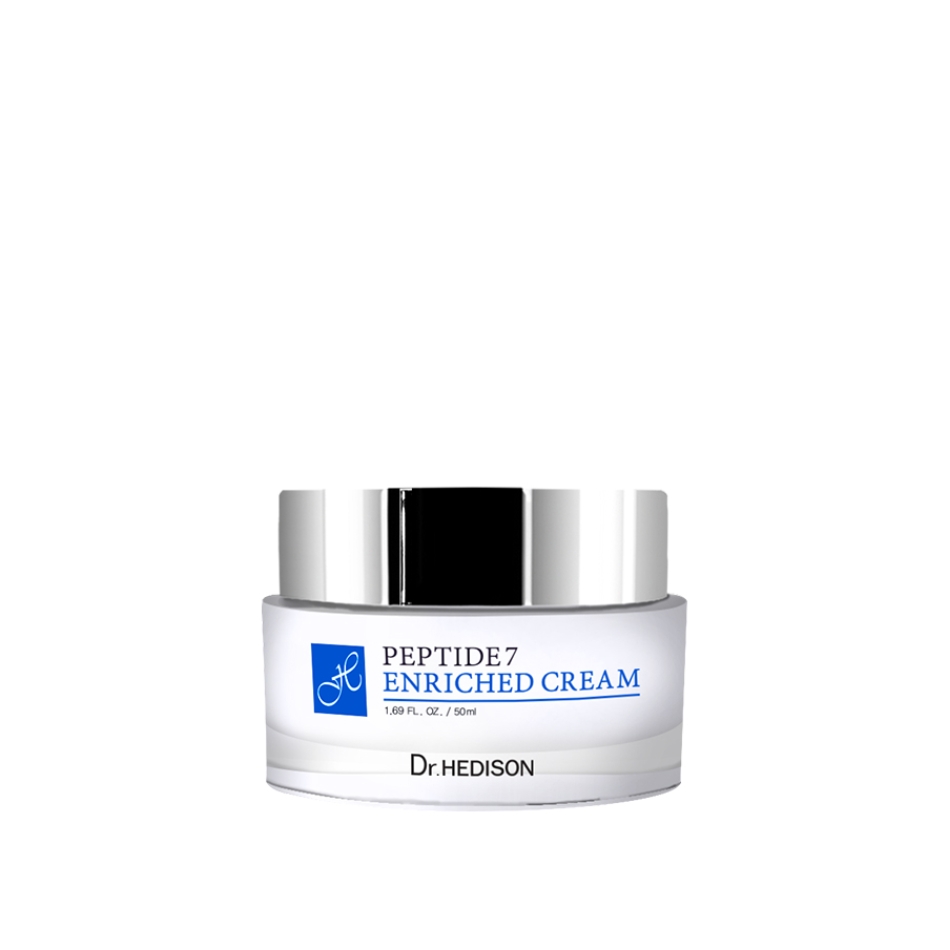 Kem dưỡng giảm nếp nhăn Dr.Hedison Peptide 7 Enriched Cream