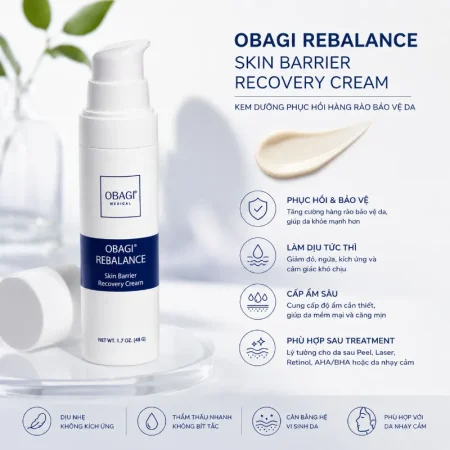 Kem dưỡng phục hồi Obagi Rebalance Skin Barrier Recovery Cream