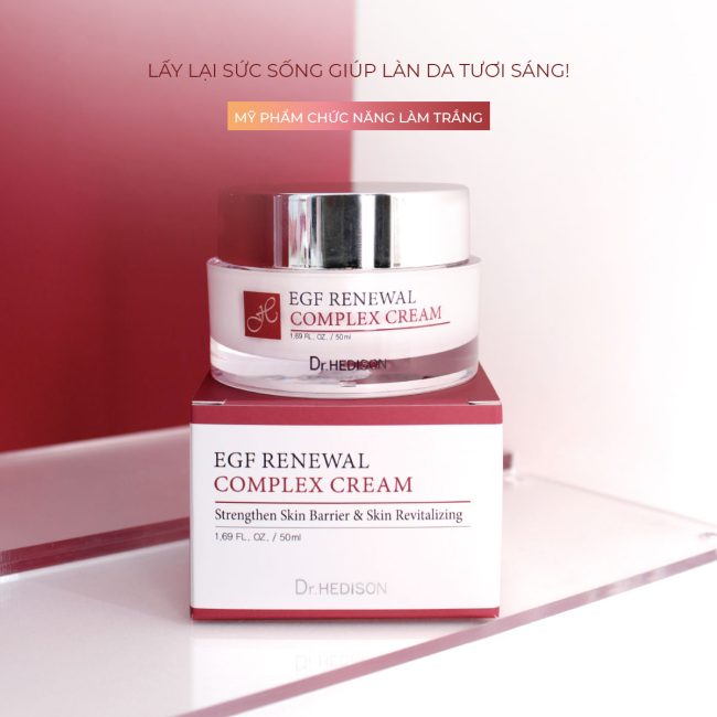 Kem dưỡng tái tạo tế bào gốc Dr.Hedison EGF Renewal Complex Cream