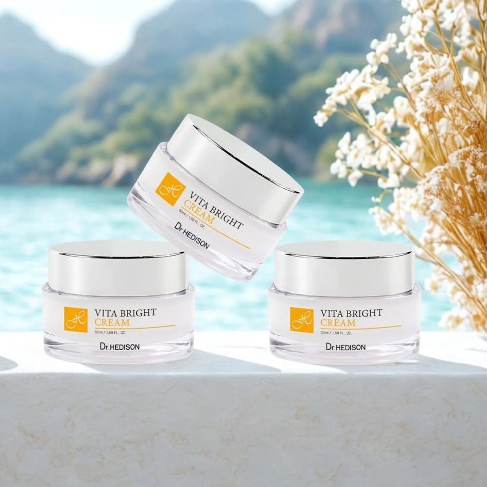 Kem dưỡng trắng da Dr.Hedison Vita – Bright Cream
