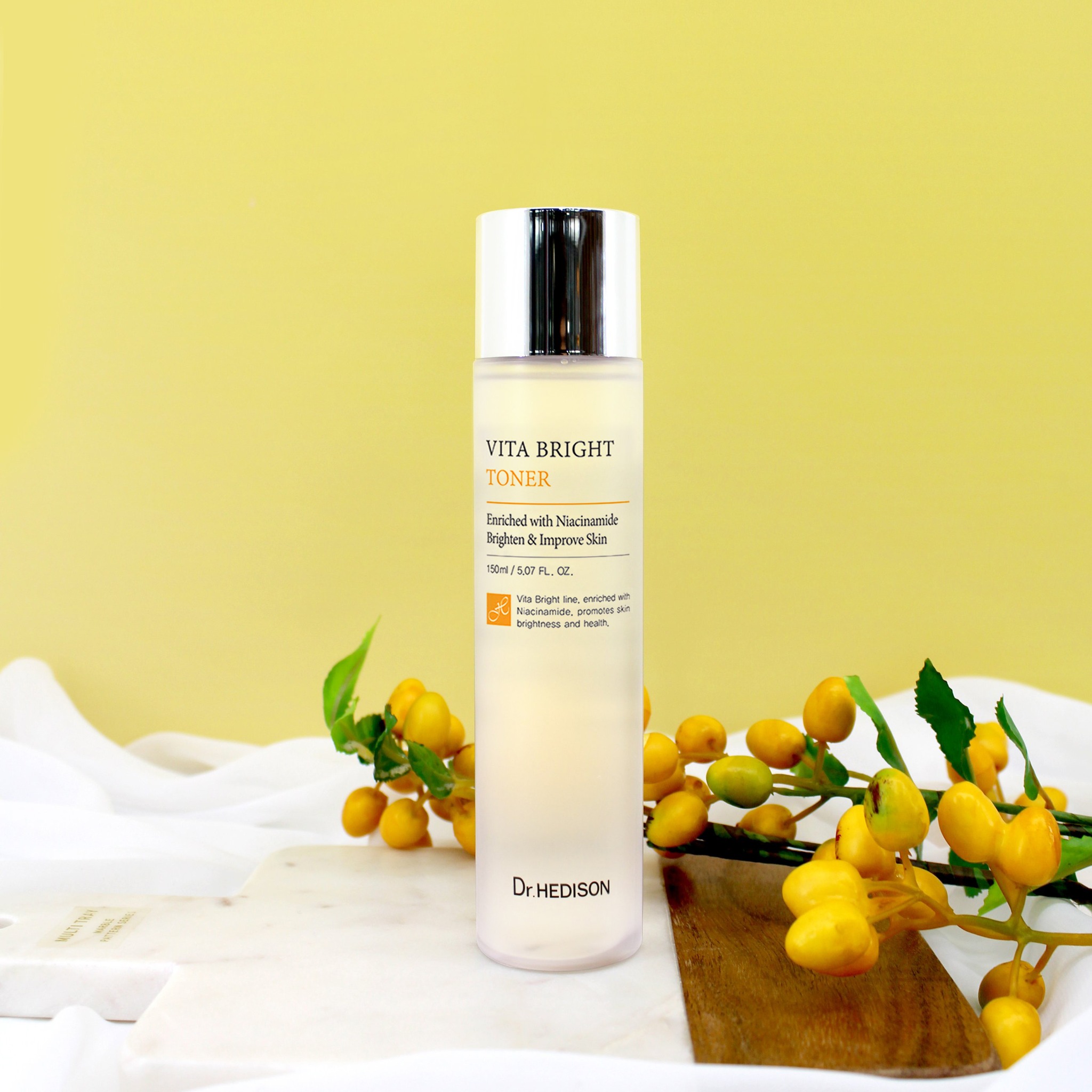 Nước hoa hồng trắng sáng Dr.Hedison Vita – Bright Toner