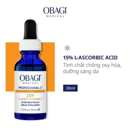 Serum giúp sáng da Vitamin C Obagi Professional-C 15% 30ml