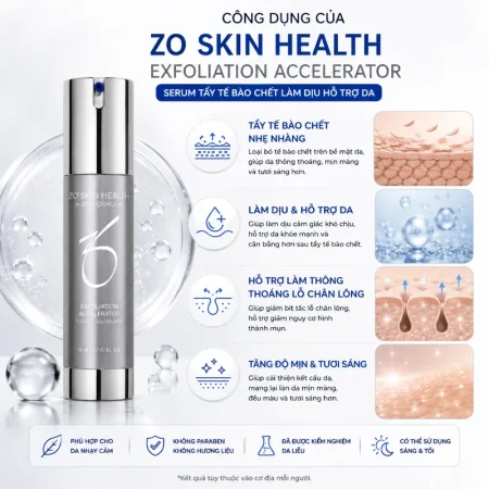 Serum tẩy tế bào chết làm dịu hỗ trợ da ZO Skin Health Exfoliation Accelerator