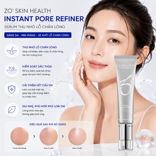 Serum thu nhỏ lỗ chân lông ZO Skin Health Instant Pore Refiner