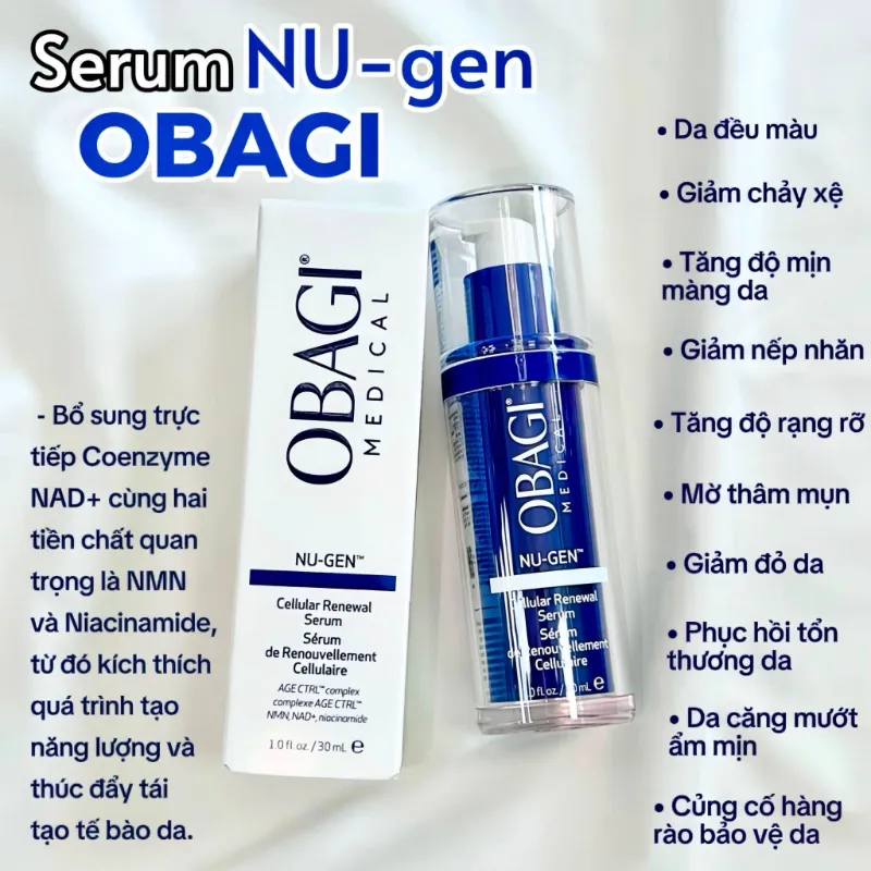 Serum trẻ hoá da cấp độ tế bào Obagi NU-GEN™