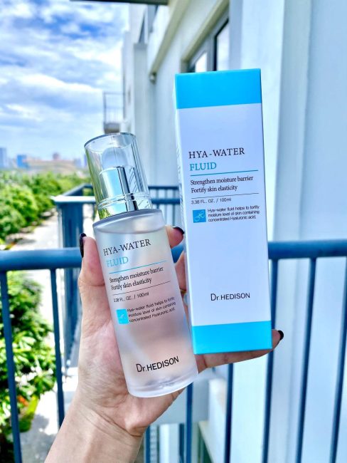 Tinh chất cấp nước dưỡng ẩm da Dr.Hedison Hya – Water Fluid