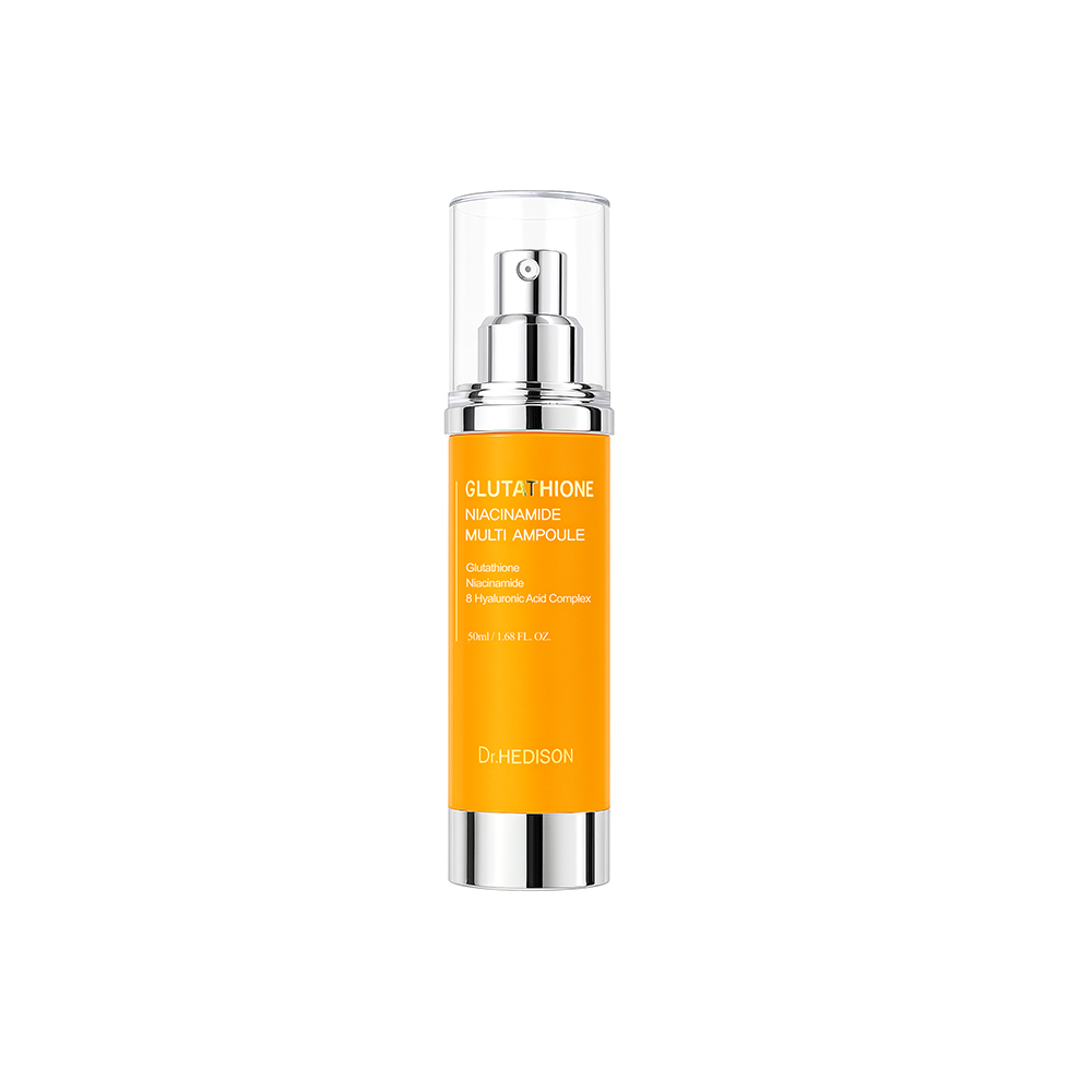 Tinh chất hỗ trợ da sáng mịn, săn chắc Dr.Hedison Glutathione Niacinamide Multi Ampoule